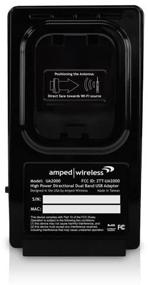 img 1 attached to 🔌 The Ultimate Wireless Connectivity Boost: Amped Wireless High Power Wireless-N Dual Band Directional USB Adapter (UA2000)