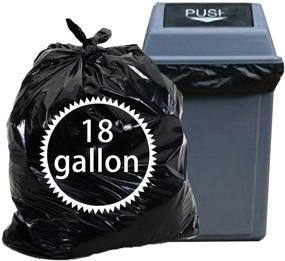 img 4 attached to 🗑️ Nicesh 18 Gallon 90 Counts Trash Bags: Superior Quality, Large Capacity Waste Solution