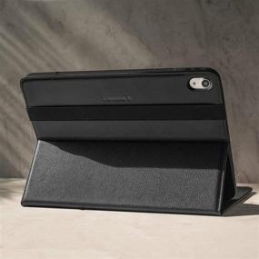 img 3 attached to 📱 TORRO Tablet Case for iPad Air 4 - Genuine Leather Stand Cover with Multiple Viewing Angles [2020 Release, Black]