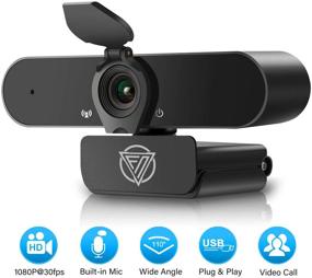 img 2 attached to 📹 Full HD 1080P Webcam with Microphone: Ideal for Video Calling, Recording, Online Teaching and Gaming on Desktop PC, Laptop, Mac, and more!