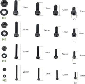 img 1 attached to BULYZER Socket Washers Assortment Steel，M2