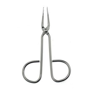 img 2 attached to 🔪 Motanar (2 Pack) Scissors Style Eyebrow Tweezers Clip - Flat Tip Tweezers Hair Plucker for Hair Eyebrows Grooming Multicolor (Silver & Straight)