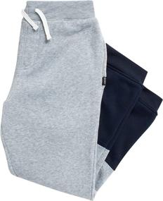 img 1 attached to 👦 DKNY Boys Sweatsuit Set: A Stylish Sweatshirt for Boys' Clothing and Clothing Sets