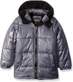 img 1 attached to 🧥 Ultimate Warmth for Boys: iXtreme Classic Puffer Jacket