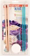 🧶 boye yarn knitting kit for beginners with 9 patterns logo