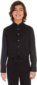 img 2 attached to Stylish and Sophisticated: 👔 Calvin Klein Boys' Formal Suit Vest