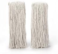 o-cedar heavy duty looped-end string mop refill (2 pack): superior cleaning power for all your floors logo