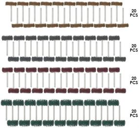 img 2 attached to 🔧 Рокарис Абразивный полировочный набор для Дремеля: Повышение точности полировки с выдающейся эффективностью.