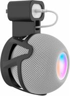 🔌 ouligei премиум настенное крепление для homepod mini - интегрированное управление кабелями, не требуются винты: стильный аксессуар для экономии пространства логотип