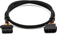 industrial electrical extension cable - crj 4 pin female, sleeve covered логотип