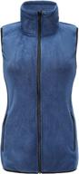 π₯ stay warm and stylish with women's fleece sleeveless outwear - pockets included! logo