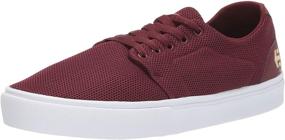 img 4 attached to 🔴 Burgundy Men's Skate Shoes: Etnies Stratus Medium - Style and Performance Combined!