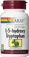 💊 капсулы solaray l-5-htp с b-6 и c: идеальное решение 100 мг, 60 капсул логотип