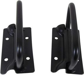 img 1 attached to 🔒 Dependable Handle for Chests: Reliable Hardware Company RH-0540BK-2-A in Sleek Black