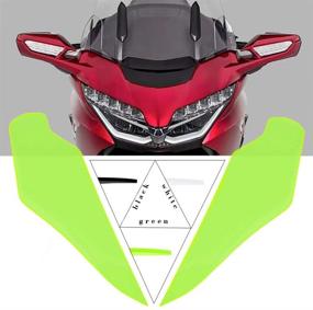 img 3 attached to 🔦 COPART Front Headlight Lens Guard Headlamp Cover Protection for Honda Goldwing 1800 GL1800 GL1800A 2019 2020 - Green