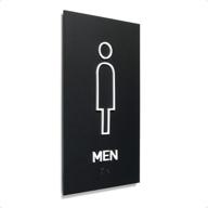 🚹 enhance your restroom with the kubik letters men restroom sign logo