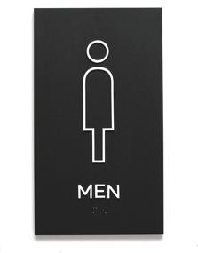 img 2 attached to 🚹 Enhance Your Restroom with the Kubik Letters Men Restroom Sign