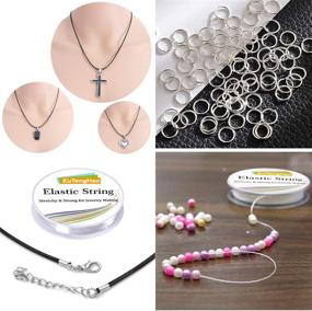 img 1 attached to EuTengHao 1310Pcs Supplies Accessories Necklace