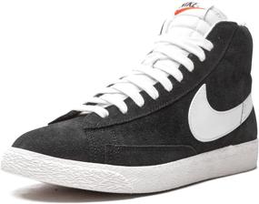 img 1 attached to Nike Blazer Mid Юношеские кроссовки Черный DA4672-001