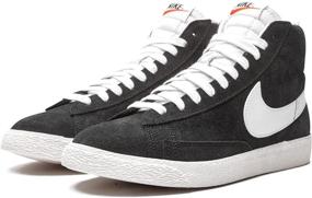 img 3 attached to Nike Blazer Mid Youth Shoes Black DA4672-001