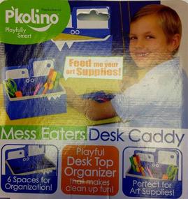 img 1 attached to Pkolino Mess Eaters Desk Caddy
