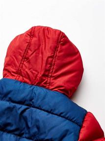 img 3 attached to Stay Warm and Stylish with the iXtreme Boys' Little Colorblock Puffer Jacket