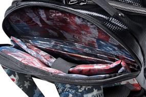 img 2 attached to Subtle Patriot USA Backpack: Concealed Carry & Extra Storage for Travel with Adjustable Straps