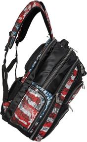 img 1 attached to Subtle Patriot USA Backpack: Concealed Carry & Extra Storage for Travel with Adjustable Straps