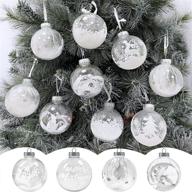 turnmeon christmas ornaments decorations shatterproof logo
