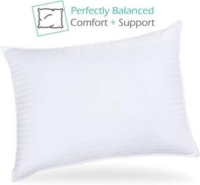 img 2 attached to Nestl Bedding Pillows Resistant Hypoallergenic Bedding