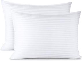 img 4 attached to Nestl Bedding Pillows Resistant Hypoallergenic Bedding