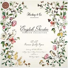 img 2 attached to 🌸 Craft Consortium English Garden Double-sided Paper Pad - 12"x12" - 40 sheets