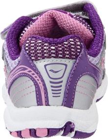 img 2 attached to 👟 Saucony Cohesion Running Little Jelly Girls' Shoes: Comfort and Style Combined!