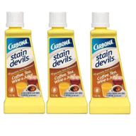 🍷 stain devils coffee, tea, wine & juice remover - carbona, 3 pack logo