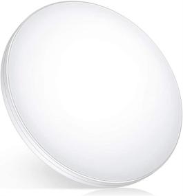 img 4 attached to Horevo Motion Sensor LED Ceiling Light - 12W Flush Mount Lamp Fixture with Radar Sensor, 1200LM in 6500K Daylight White - Ideal for Indoor, Outdoor, Stairs, Porches, Basements, Pantries - 10.24 in.