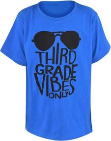 img 4 attached to 👶 Childlike Charm: Discover Exquisite Baby Grade Vibes School Boys' Tops, Tees & Shirts