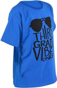 img 1 attached to 👶 Childlike Charm: Discover Exquisite Baby Grade Vibes School Boys' Tops, Tees & Shirts