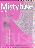 🌬️ mistyfuse white sheer fusible webbing - 10 yards length logo