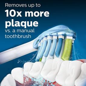 img 3 attached to 🦷 Philips Sonicare Genuine C3 Premium Plaque Control Toothbrush Heads, 4 Brush Heads - Improved White HX9044/65