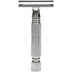 img 3 attached to CUKUR Short Handle Double Edge Safety 🪒 Razor + 5 Blades: Optimize Your Shaving Experience