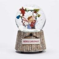 🎄 glittering roman peanuts decorative musical dome for christmas: charlie brown and snoopy логотип