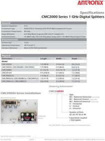 img 1 attached to 🔌 Antronix 6-путь RG6 сплиттер: Преимущественный коаксиальный сигнальный кабель CMC2006V для HDTV, 1ГГц 1002МГц