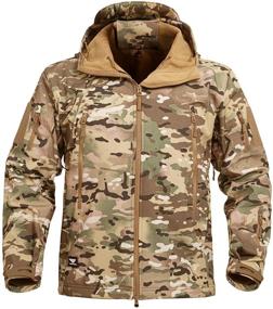 img 4 attached to YEVHEV Tactical Hunting Jackets Softshell