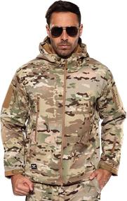 img 3 attached to YEVHEV Tactical Hunting Jackets Softshell