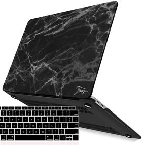 img 4 attached to IBENZER New 2021 MacBook Air 13 Inch Case M1 A2337 A2179 A1932 Plastic Hard Shell Case With Keyboard Cover For Apple Mac Air 13 Retina Display With Touch ID (2018-2021) Laptop Accessories