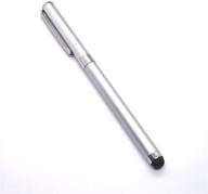 2-in-1 stylus pen for all capacitive touch screens: ipad compatible + touch screen stylus logo