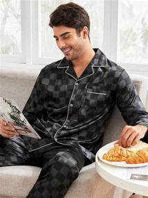 img 1 attached to 🌙 WDIRARA Button Sleeve Pajama: Comfortable Sleepwear for a Restful Night's Sleep