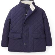 hope henry quilted jacket sherpa logo