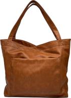leather vintage handbags capacity shopping women's handbags & wallets logo