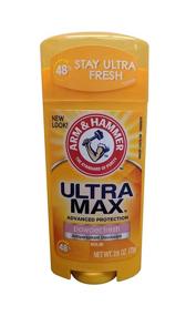 img 2 attached to 💪 Arm & Hammer Ultramax Невидимый твердый дезодорант и антиперспирант, Powder Fresh, 2,6 унции, набор из 2